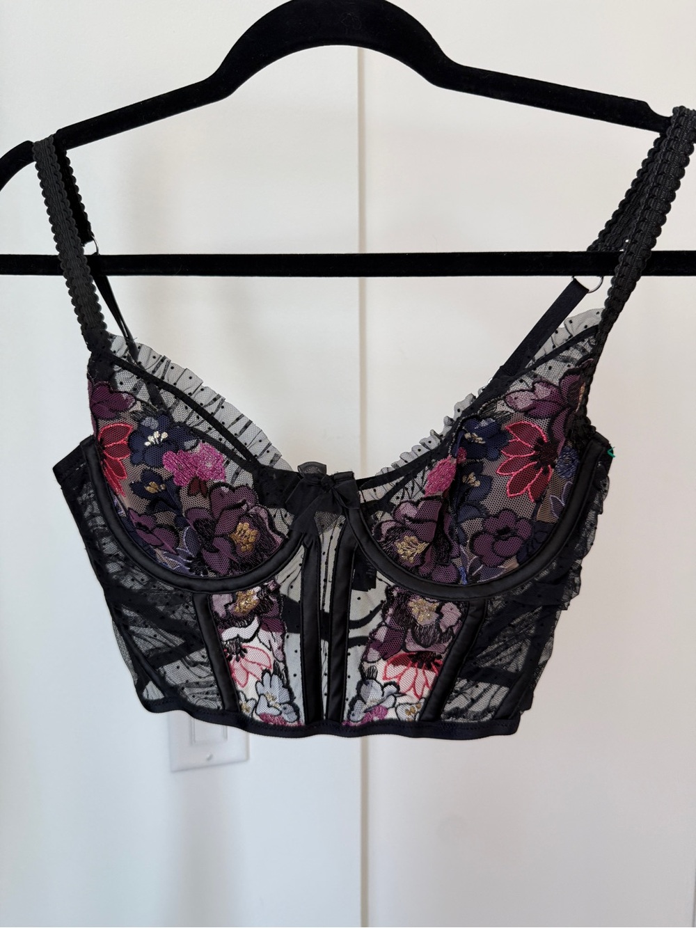 For Love & Lemons and Victoria’s Secret collab Luella bustier